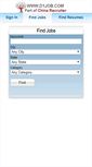 Mobile Screenshot of d1job.com